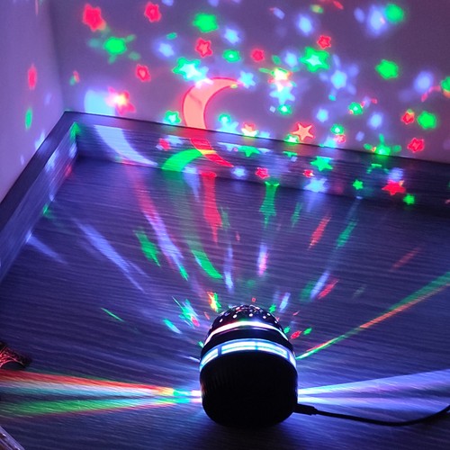 Star night light projector - star,