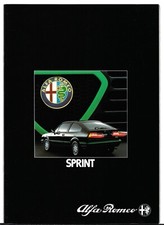 Alfa Romeo Sprint 1984-86 UK
