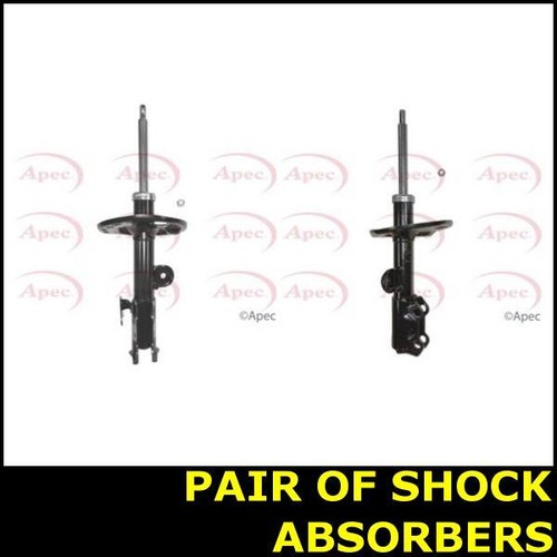 Pair shock absorber front - shock,
