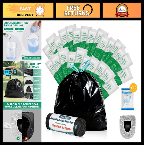 Portable toilet bags - toilet,