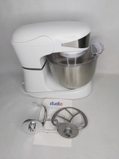 Studio 5 Litre Stand Mixer White/Silver 1000W Unused See Description 