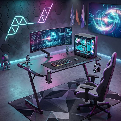 Gaming desk computer table - gaming,