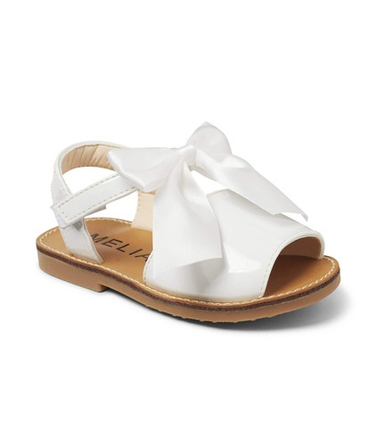Girls spanish white satin - spanish, bow