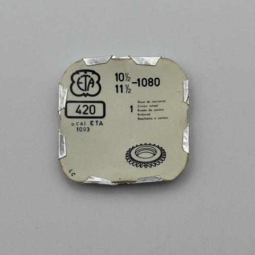 Eta 1080 crown wheel 10 - wheel,