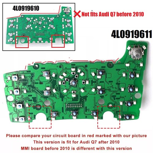 For audi mmi 4l0919611 - q7,