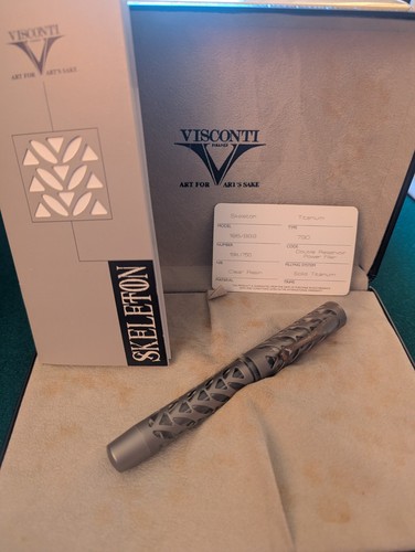 Visconti skeleton fountain pen - skeleton,