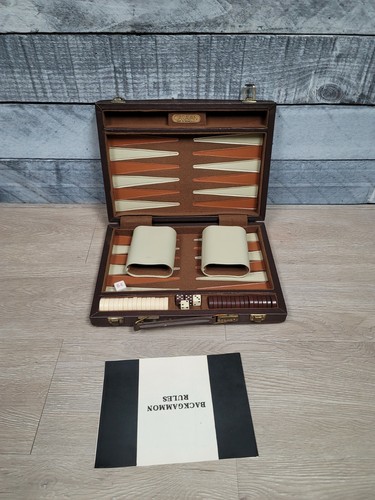 Vtg caravan backgammon game - backgammon,