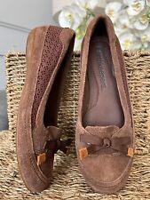 TIMBERLAND*EARTHKEEPERS-Womens Shoes Brown Leather Loafers Shoes EU 37 UK 4