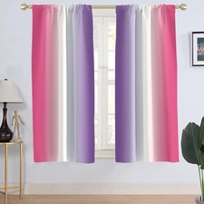 AAtter Pink Window Curtain