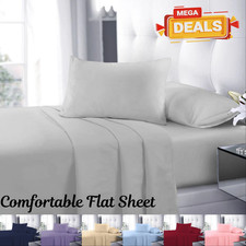 100 polyester flat sheet - 100%,
