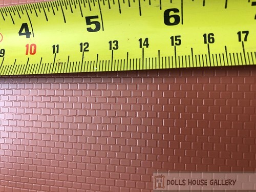 Roofing tile red 4mm - red, 4mm,