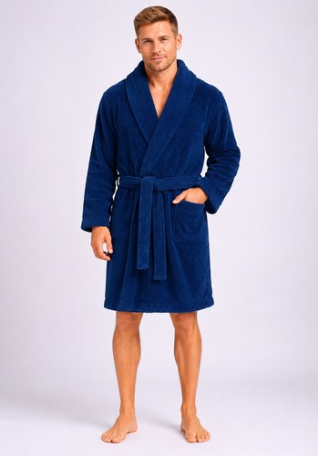 Terry towelling bathrobe - terry,