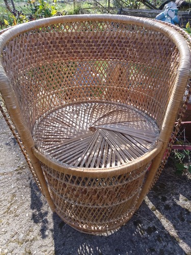 Vintage 1970 wicker - 1970's,
