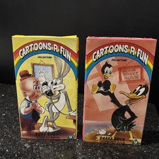 vintage VHS tapes from