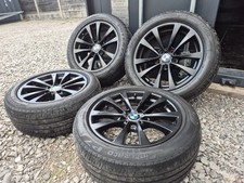 ?Genuine BMW 3 series 17 inch 5x120 alloy wheels+MATCHING TYRES 6M+TPMS SENSORS