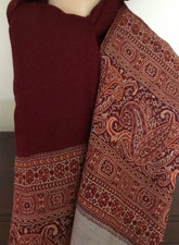 Gorgeous Maroon & Paisley
