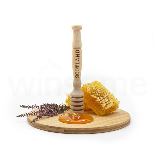 Beechwood honey dipper - honey,