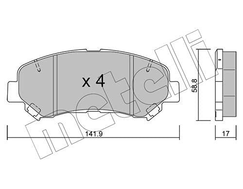 Metelligroup 0792 brake - metelligroup,