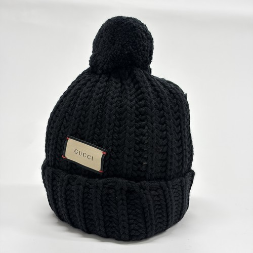 Gucci label knit - gucci, black