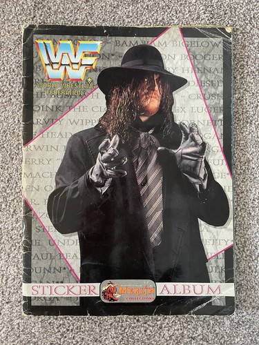 Wwf 1993 undertaker sticker - wwf,