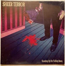 SHEER TERROR STANDING UP FOR