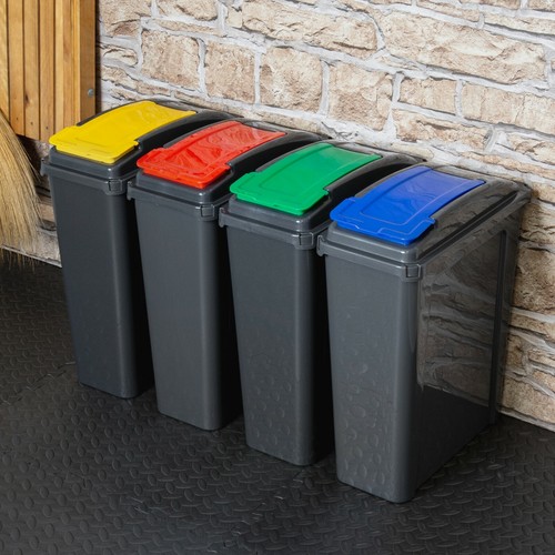25l slimline recycle bin - slimline,