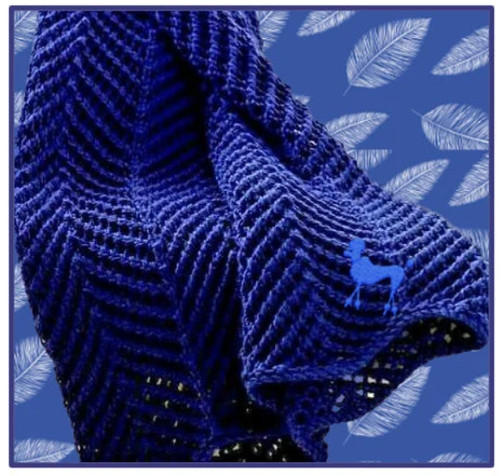 Knitting pattern baby blanket - baby,