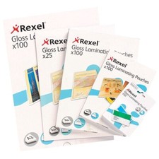 25x Rexel Laminating Pouches