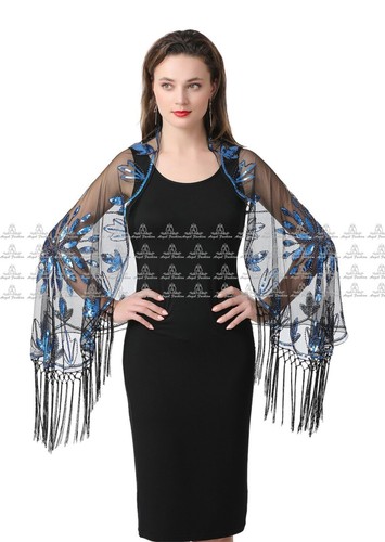 Vintage lady 1920s shawl - vintage,