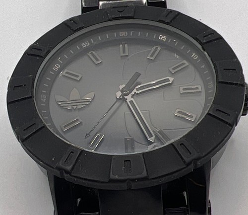 Adidas mens watch black dial - mens,