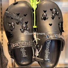 Disneyland Gothic Mickey Crocs