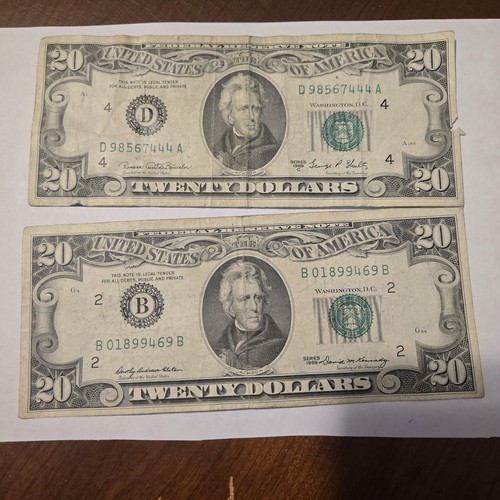 Series 1969 dollar - 1969, $20