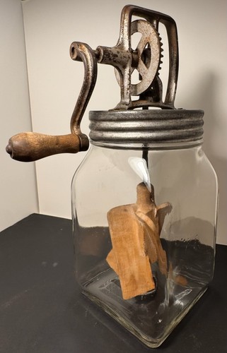 Butter churn quart - -,