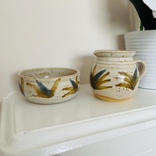 Vintage Studio Pottery Milk