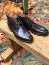 Sanders dark brown leather