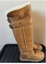 Ugg Long Brown Boots Size