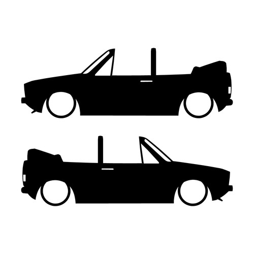 Set car decal - set, stickers