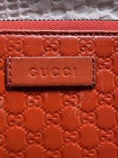 Gucci Orange Microguccissima