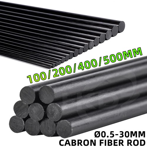 Carbon fiber rods - carbon, bar