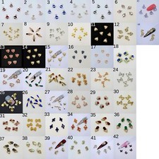 5 x Nail Art Charms 3D Nail