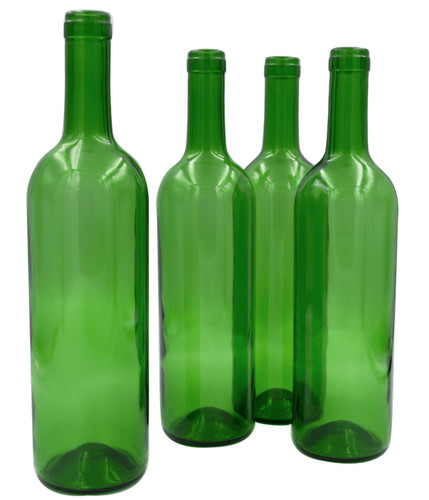Glass bottle with corks - glass,