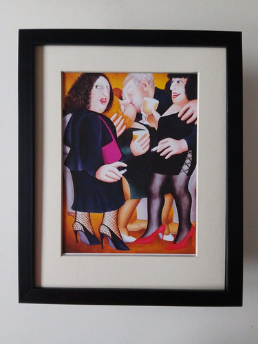Beryl cook print kissing - beryl,