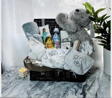 Unisex Baby Gift Hamper Basket Maternity Shower Gift Baby Neutral Baby Gift Idea