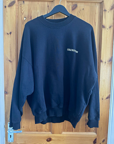 Cole buxton men black crew - cole,