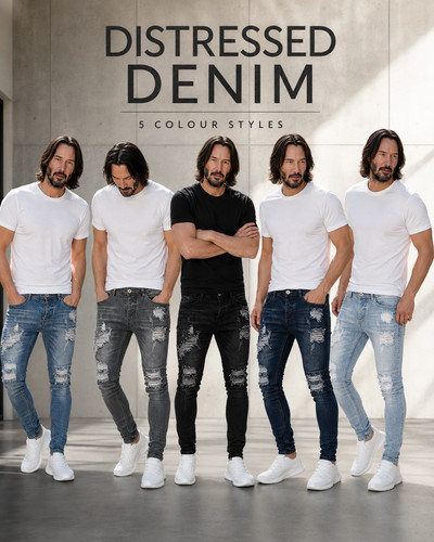 Men elegant ripped - elegant,
