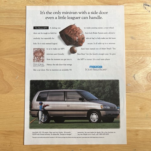 Vintage mazda mpv - vintage,