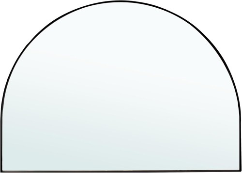 Arched overmantel wall mirror - overmantel,
