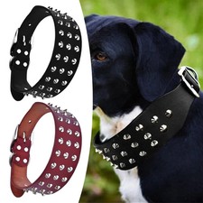 Soft Leather Pet Dog Collar