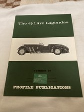 Profile Publications Number 29 The 4 1/2 Litre Lagondas