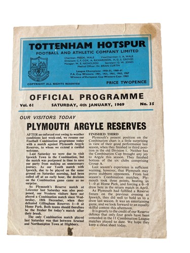 Tottenham hotspur reserves - tottenham,